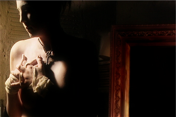 Michael Pope Living Images: The Key/Woman with Frame - Coral Aorta